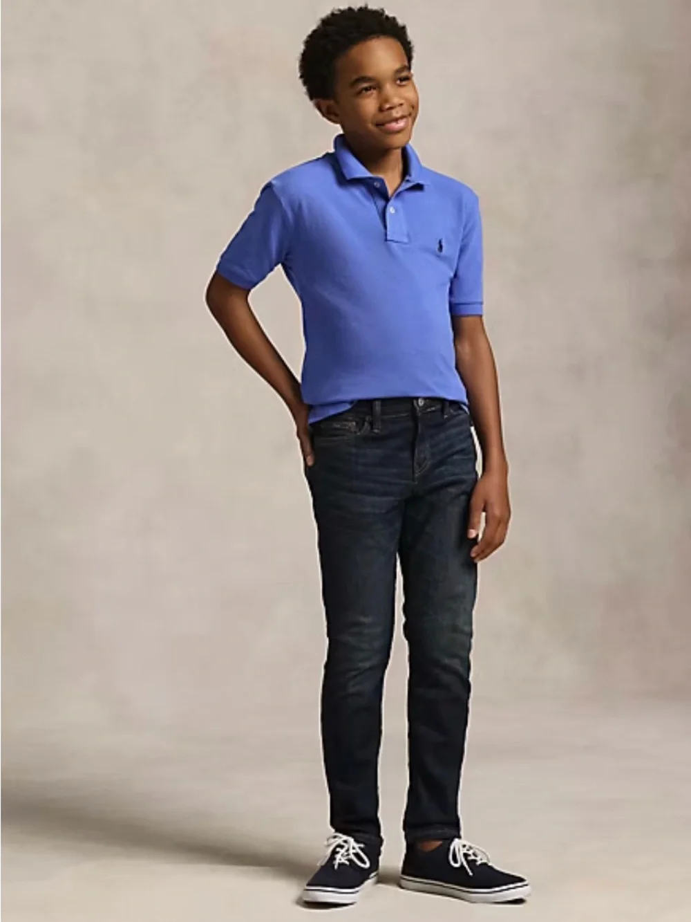 POLO Ralph Lauren The Iconic Mesh Polo Shirt Classic Fit - M (10-12)